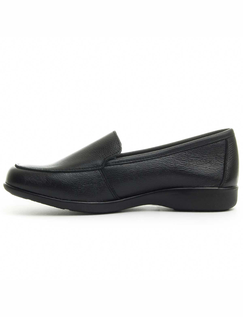 Purapiel Black Moccasins