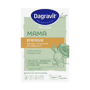 Dagravit Natural Mama Energie Multivitaminen Capsules 60VCP