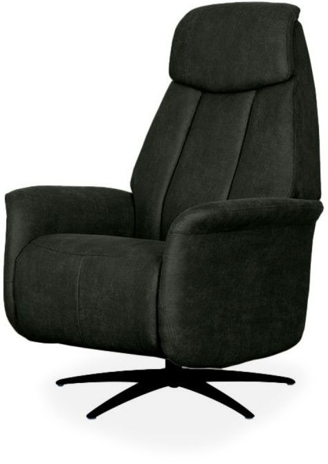 Relaxfauteuil Antraciet SX-84.004 Oslo B79 x D87 x H112 cm