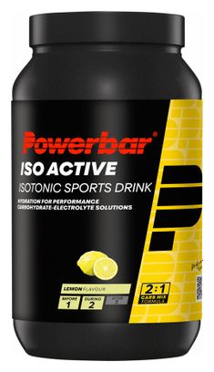 Boisson énergétique Powerbar Iso Active Citron - 1320g