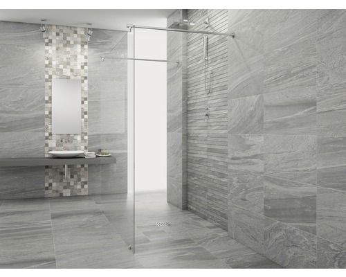 Porseleinen wand- en vloertegel Sahara gris 32 x 62,5 cm