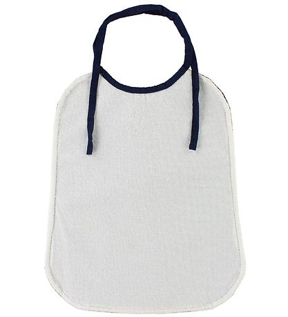 Smallstuff Lätzchen - Groß - Navy m. Elefanten
