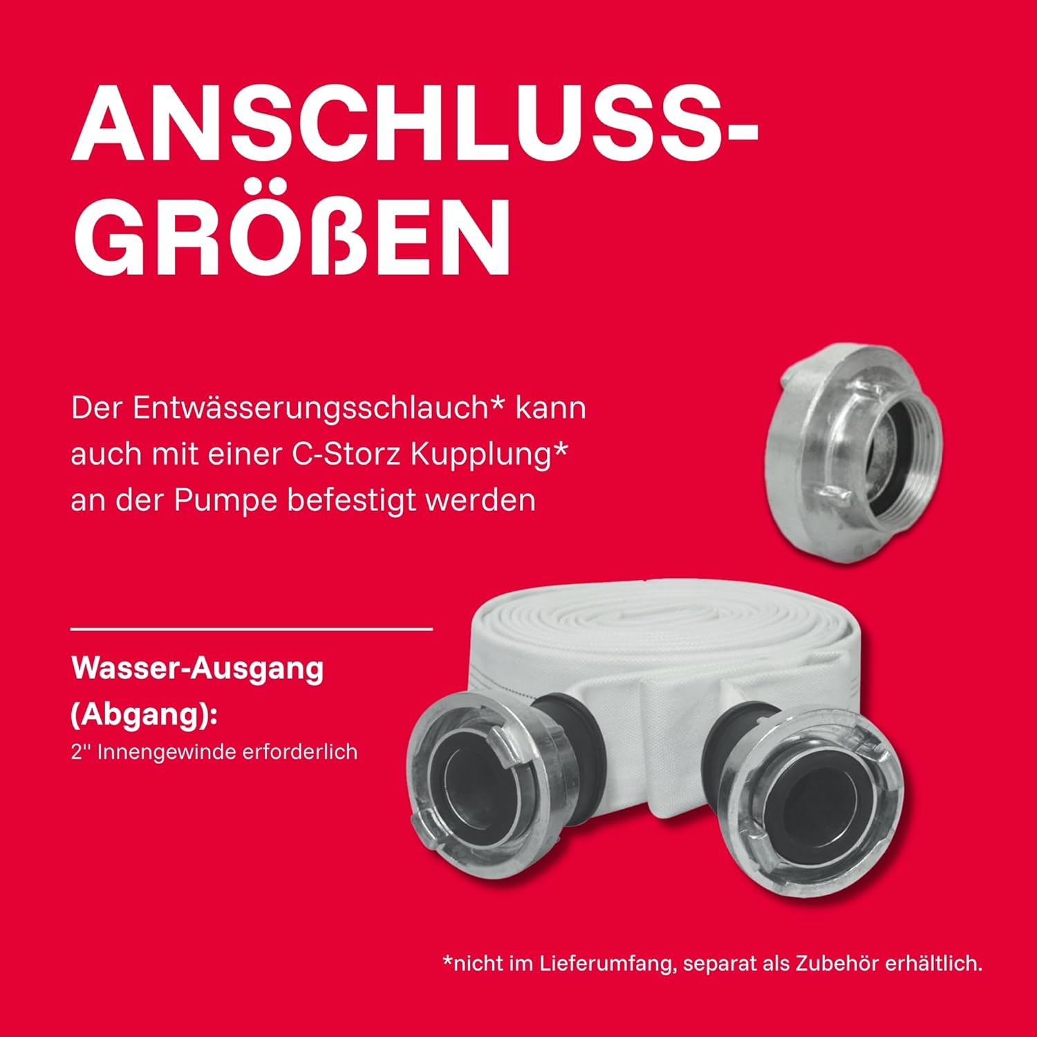 T.I.P. Schmutzwasser Tauchpumpe - Baupumpe Edelstahl (30.000 l/h Fördermenge, 13m Förderhöhe, 1,3bar Druck, 1.800W, 45mm Korngröße, Waschlauge, heißes Wasser bis 95°C) Extrema 500/13 IX, 30171