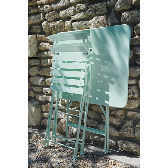 Table Bistro 117x77 cm Bleu Acapulco