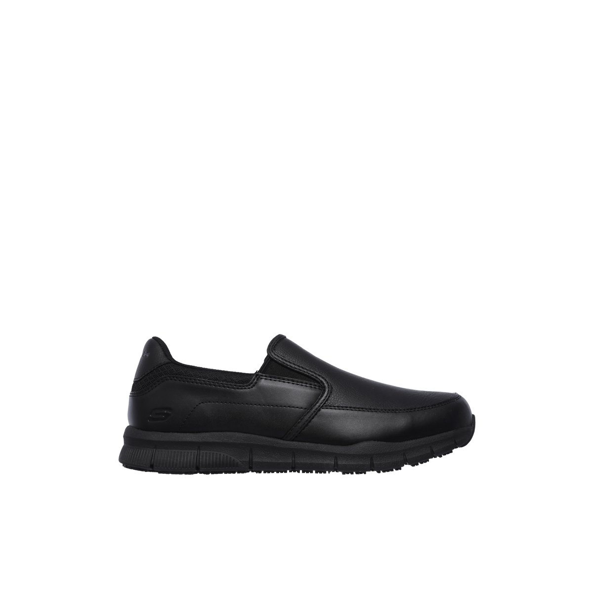 2X les points-Groton sr-w-Flâneurs - Talon plat - Noir
