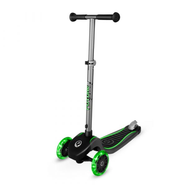 Qplay Scooter com Luzes Eco Future Green