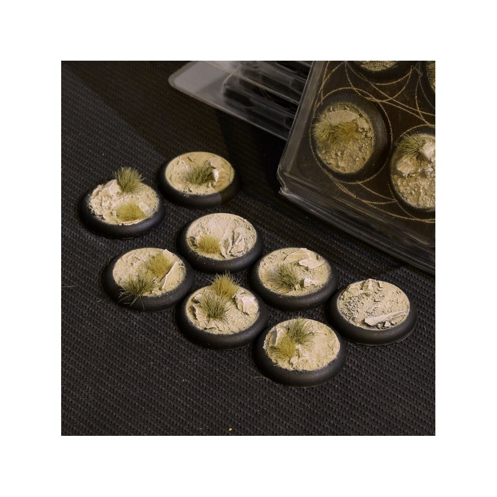 Arid Steppe Bases, Round Lip 30mm (x8)