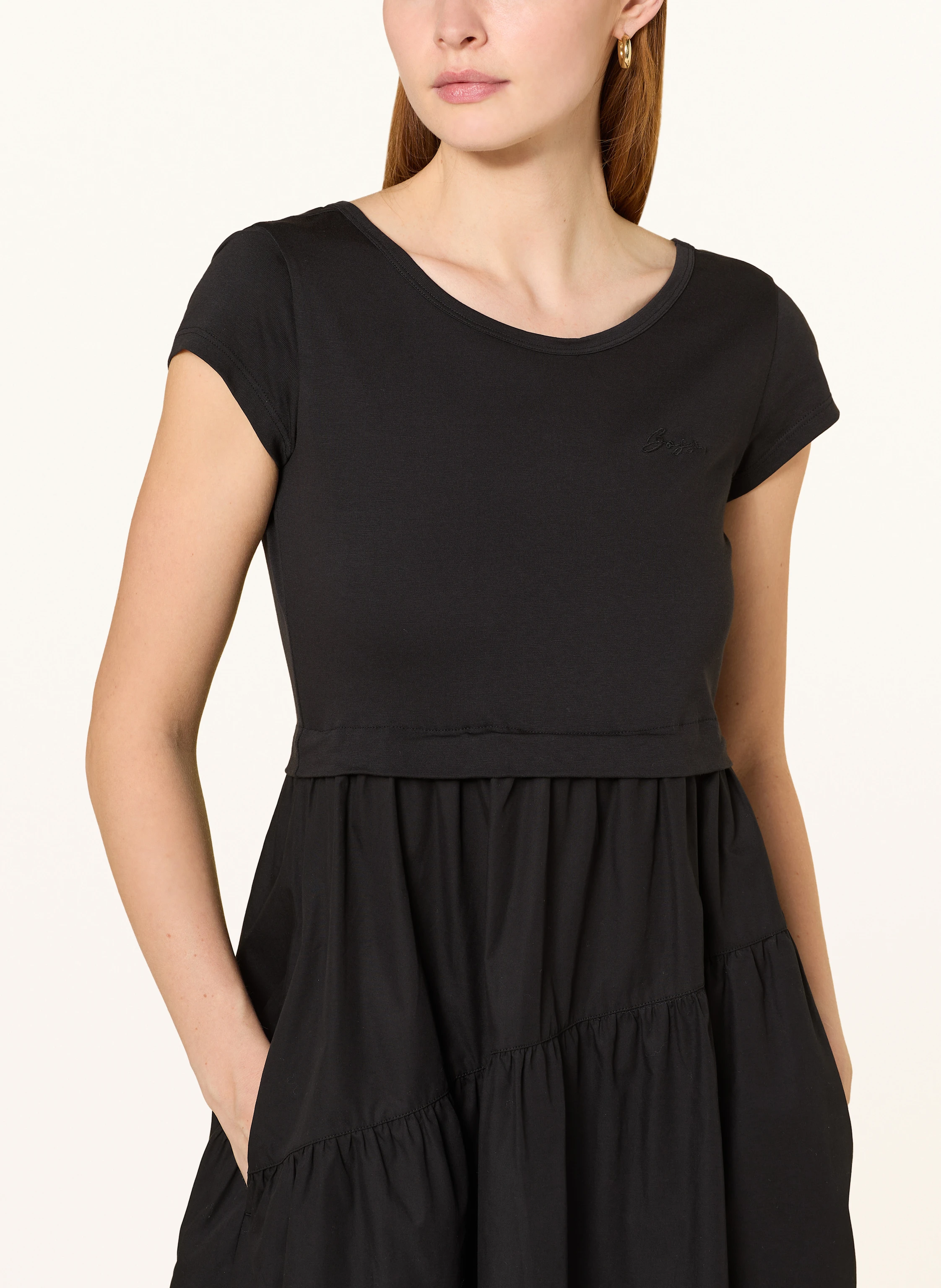 BOSS Kleid ENESI im Materialmix