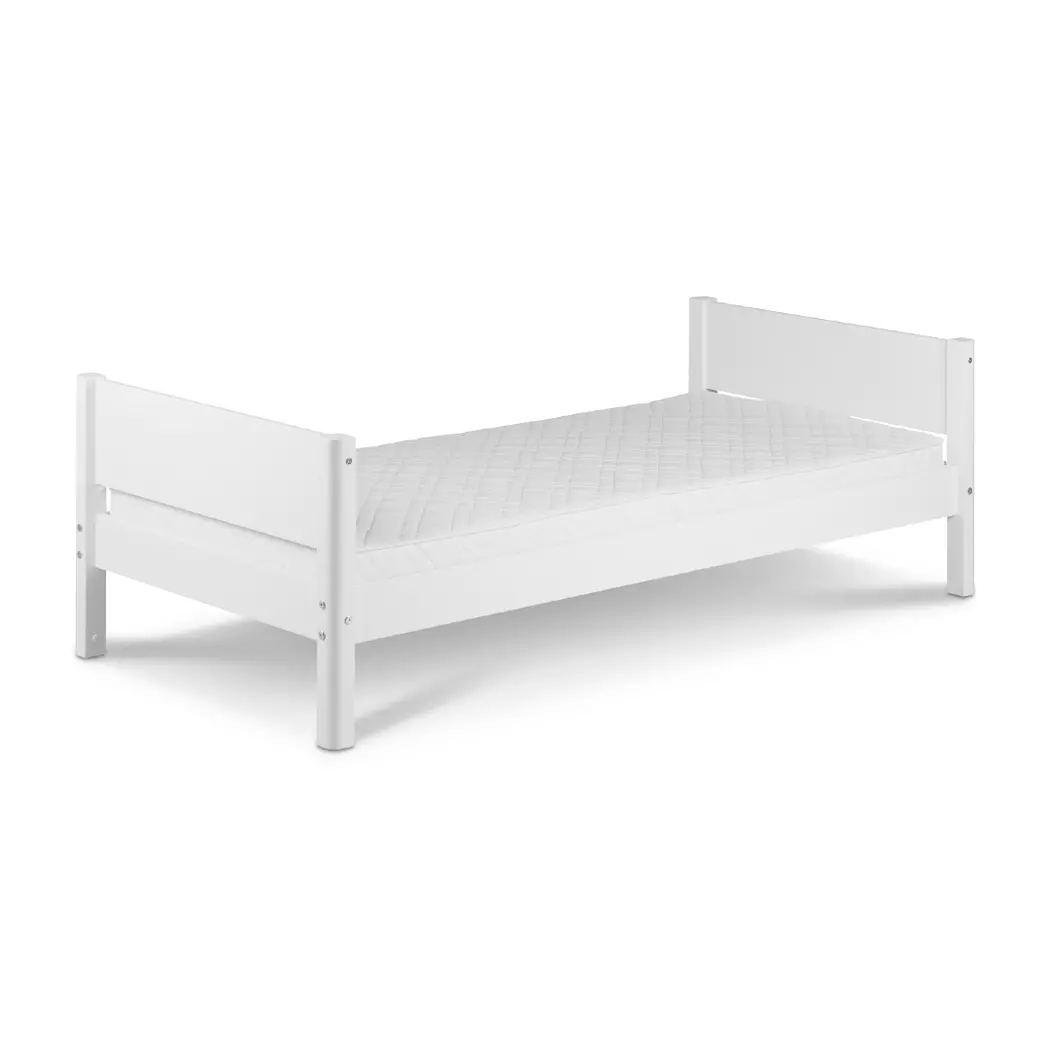 Bett White 90 x 200 cm