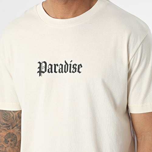 Tee Shirt Oversize Large Paradise III Beige