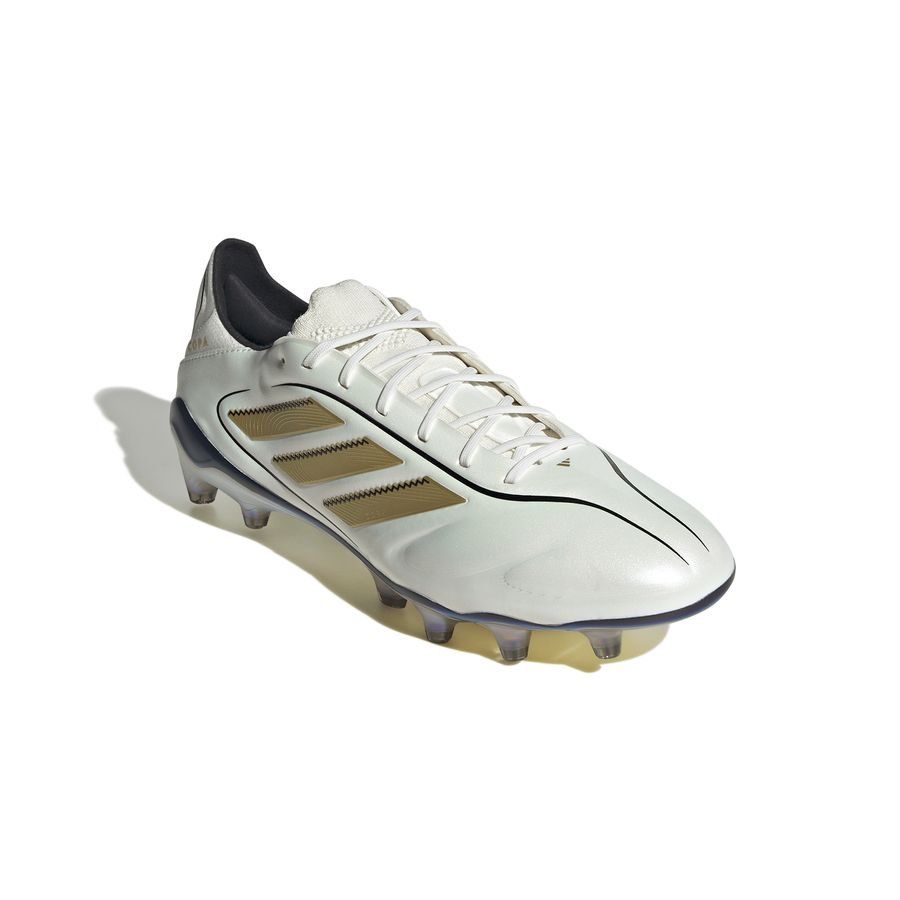 adidas Copa Pure III Elite FG Luxe Control Teaser - Blanc/Matte Gold/Noir ÉDITION LIMITÉE