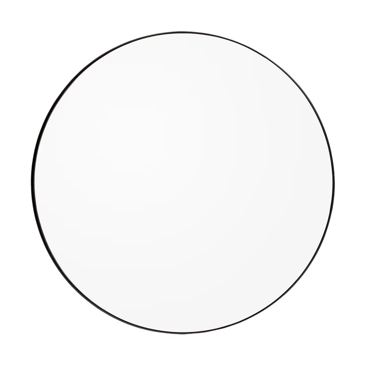 AYTM - Circum Wandspiegel large, Ø 110 cm, schwarz / klar