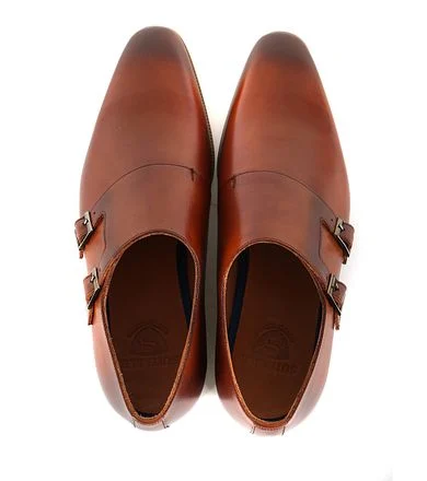 Suitable Double Monk Strap Schoen Cognac 4731-108-01-STB kopen