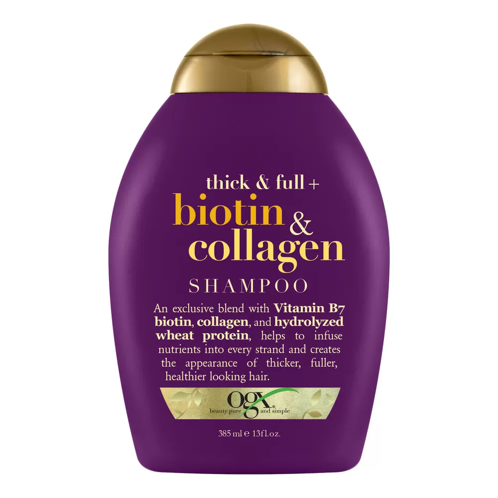 Ogx Biotin & Collagen Shampoo - 385 ml.