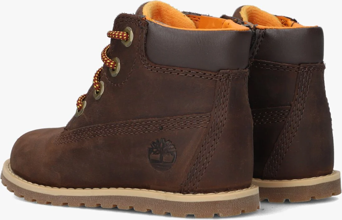 TIMBERLAND bruine timberland veterboots pokey pine 6in boot kids