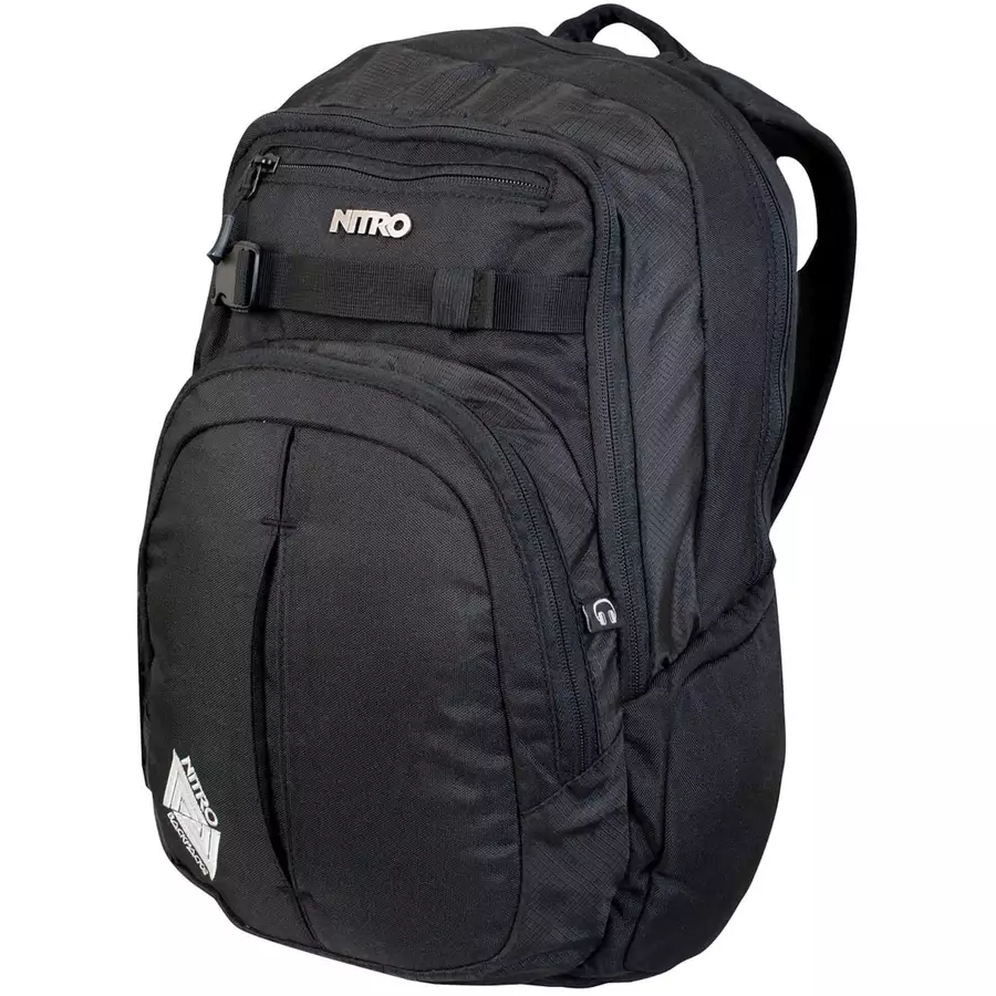 Nitro Chase - Laptoprucksack 17 51 cm true black