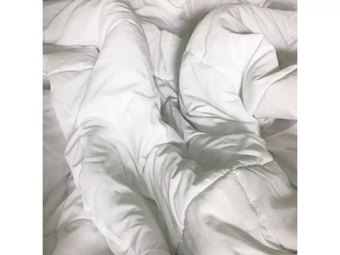 Couette 140x200cm - chaude 100% coton ultra respirante - Collection Cocoon - Morphea