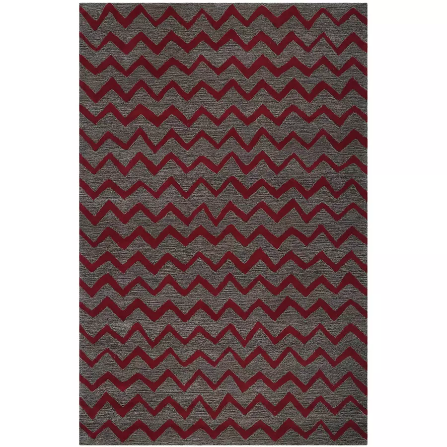 Esprit Kurzflorteppich Kalahari beere grau taupe