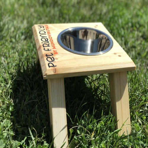 Tigela de água para animais de estimação, ideal para pets, cor natural.