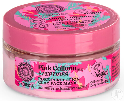 Natura Siberica C-Berrica Pink Calluna Masque Visage Argile Perfection Des Pores 100ml