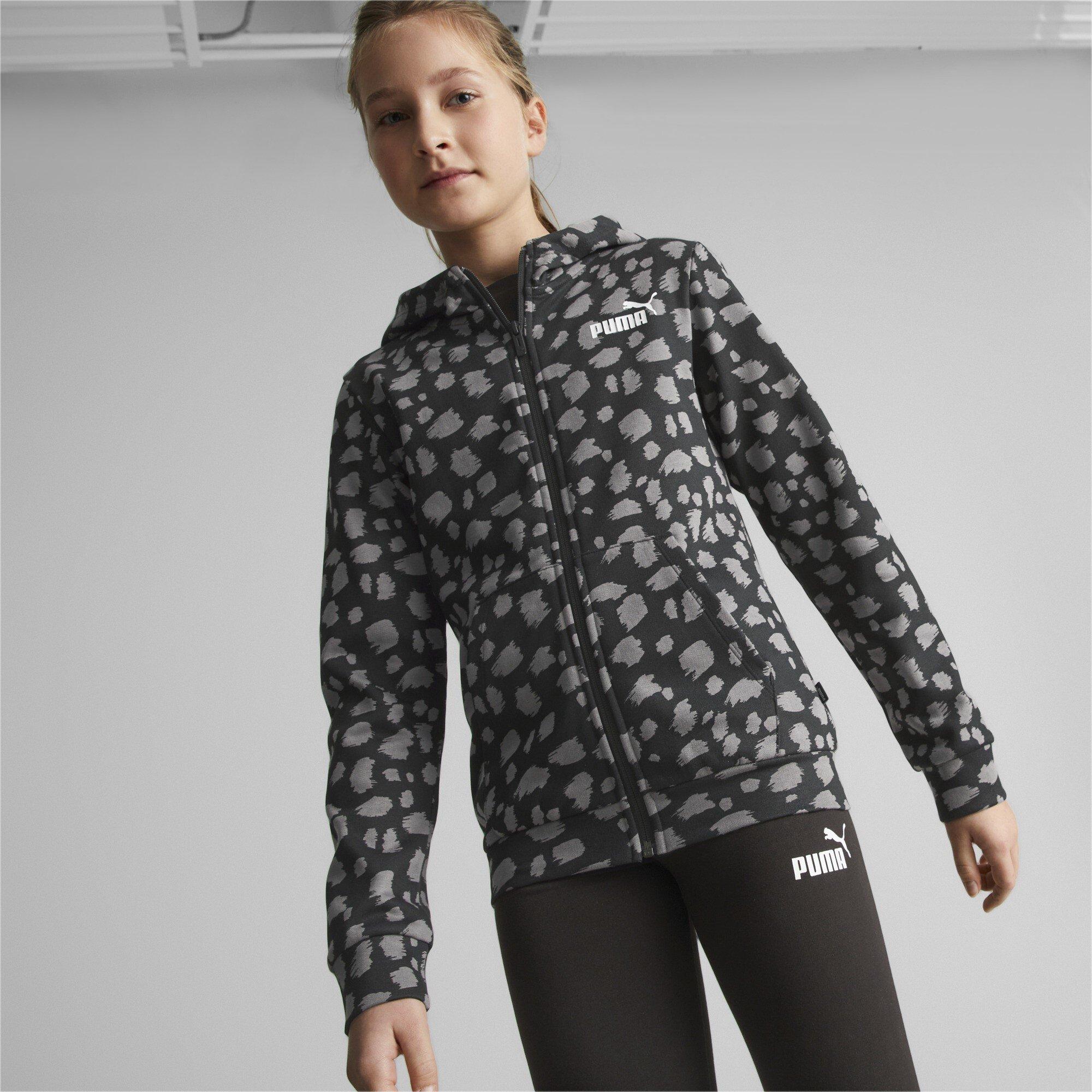 Puma ESS ANIMAL AOP Full-Zip Hoodie TR G