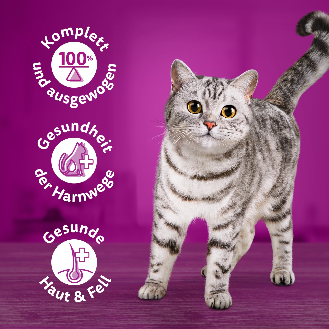 Whiskas Adult 1+ Sauce 12x400g Geflügel