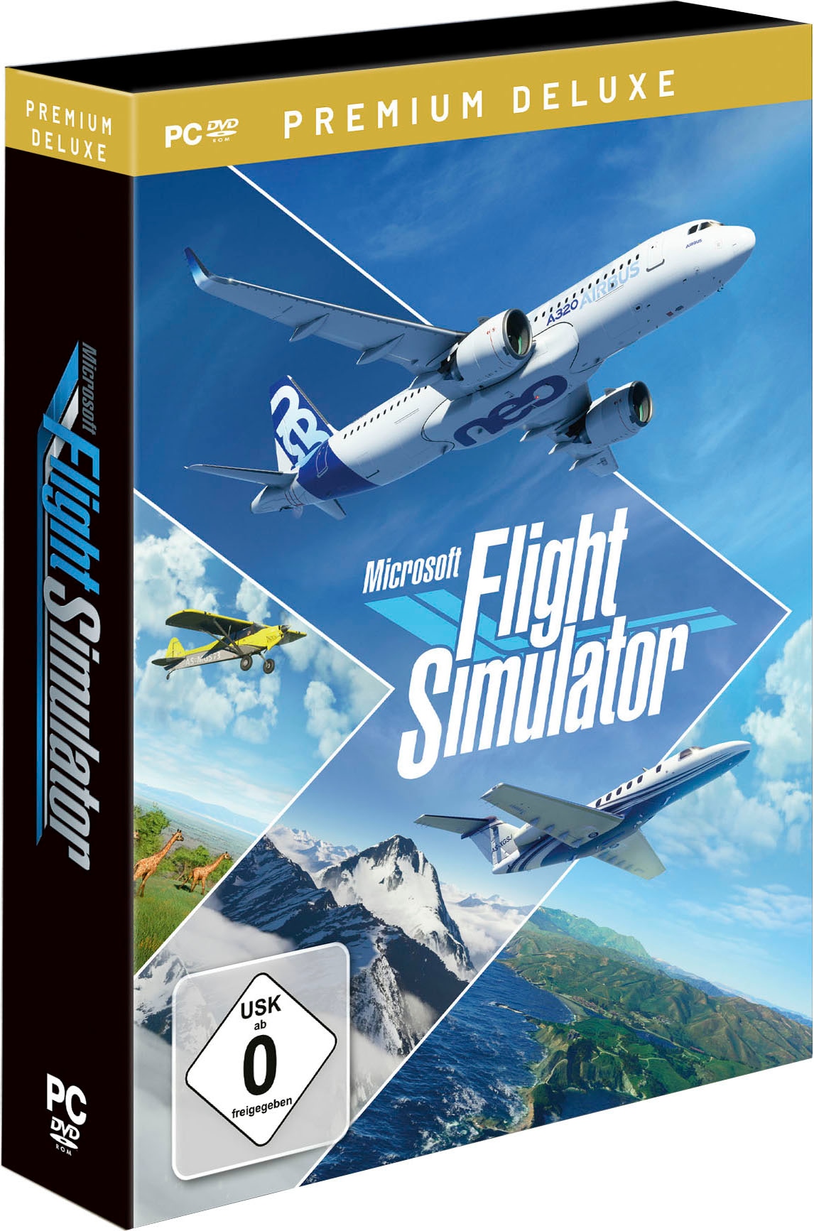Microsoft Spielesoftware »Flight Simulator Premium Deluxe Edition« PC