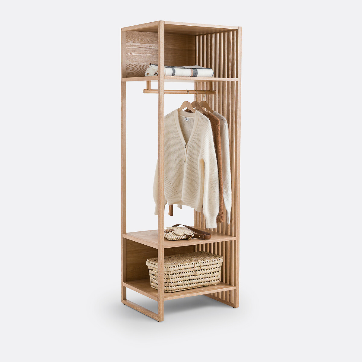 LA REDOUTE INTERIEURS<br>Módulo de guarda-roupa + 3 prateleiras, Theonie
