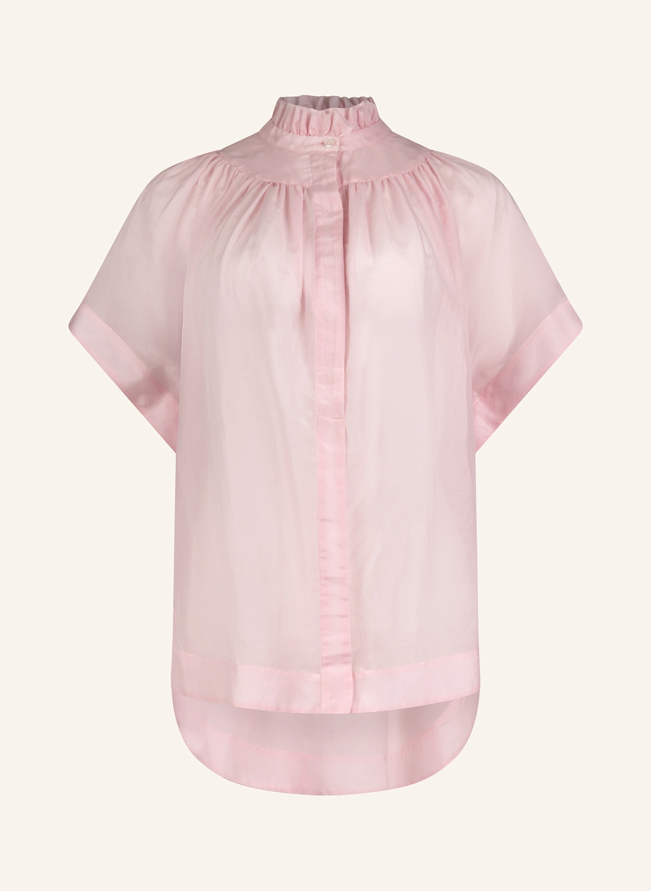 Helene Galwas Bluse aus Baumwoll-Seiden Mischung IDIS