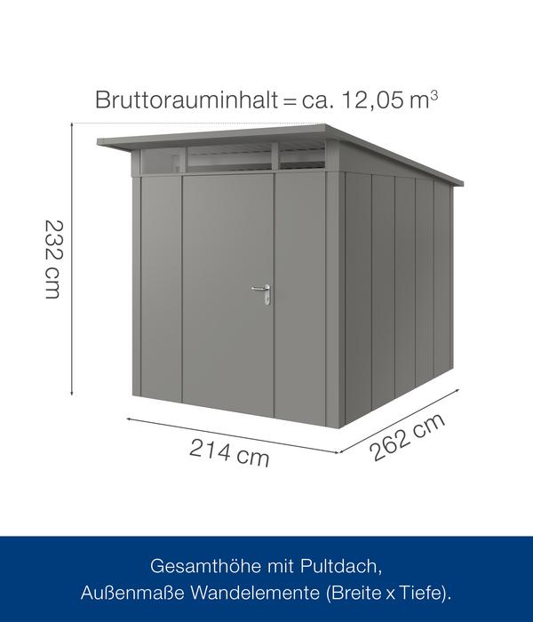 Hörmann Metallgerätehaus Juno JPD6 L-Sk