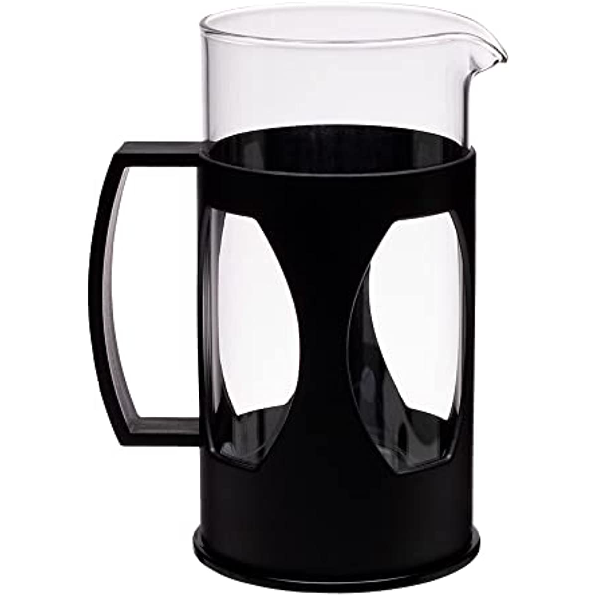 Mimo Style Cafeteira Prensa Francesa, Capacidade Para 350 ml, Com Haste e Al&ccedil;a, Resistente, Suporta Altas e Baixas Temperaturas (-20 &deg;C a 180 &deg;C), Excelente Sistema de Filtragem