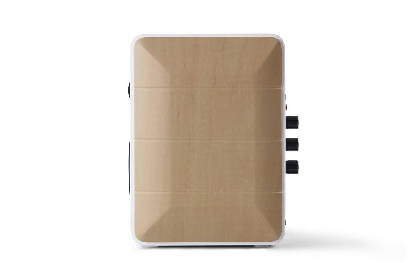 Regallautsprecher Paar S880DB Beige, Weiss<br>Hi-Res Audio Regallautsprecher mit 88 Watt Ausgangsleistung und diversen Eingangsanschlüssen (Cinch, AUX, USB, optisch, koaxial und Bluetooth)