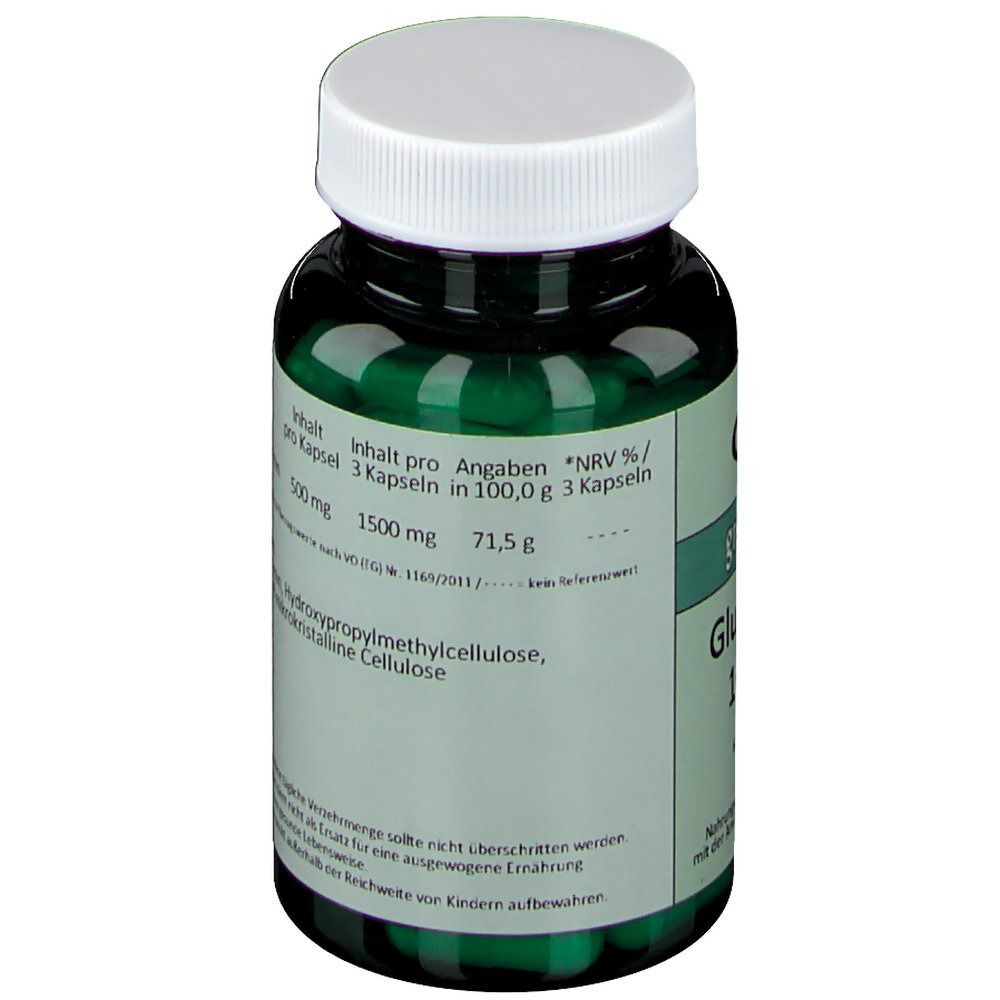 green line NUTRITHEKE Glutamin 100 %
