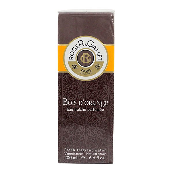 Eau fraîche parfumée bois d'orange 200ml