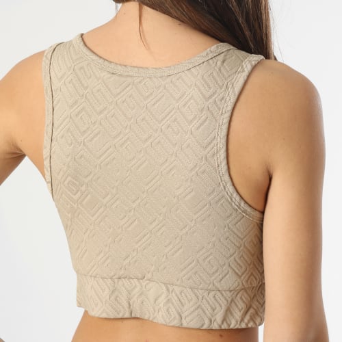 Brassière Femme V3RP19-MC04Y Beige Foncé