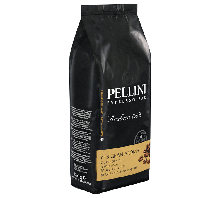 1kg café en grain Gran Aroma n°3 - PELLINI