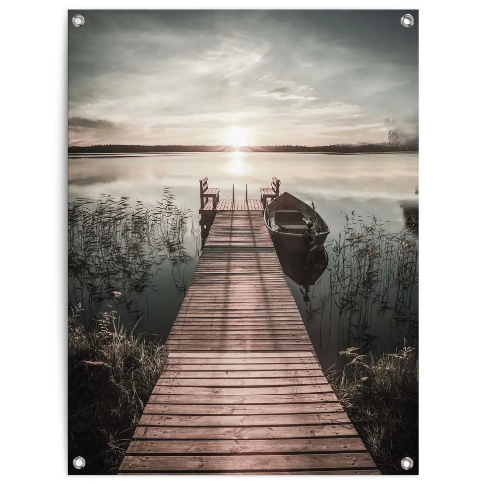 Tuinposter Steiger - 80x60cm - Groen