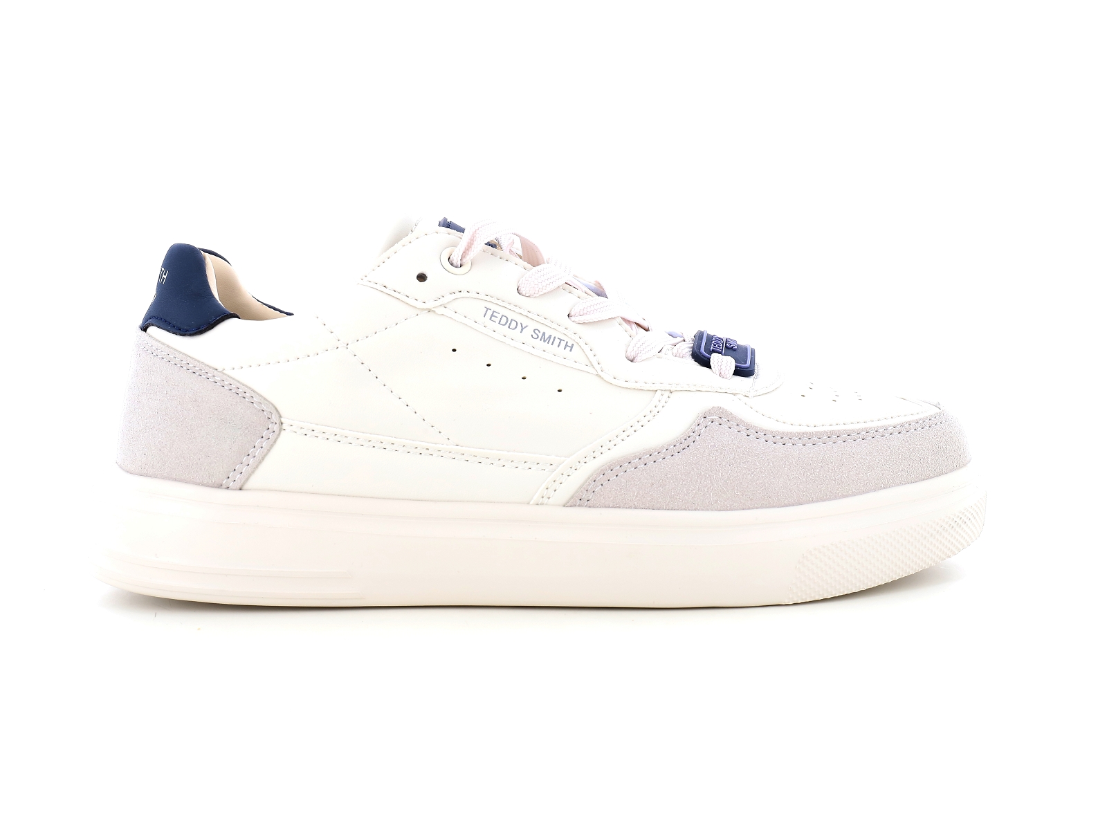 Teddy smith-78171 Matières combinées Blanc Bleu