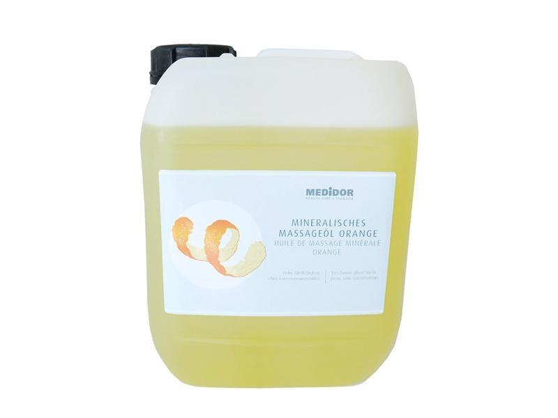 MEDiDOR Massageöl Orange 5 l Mineralisches Massageöl mit Orangenduft