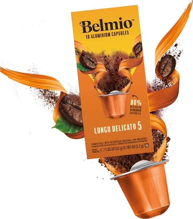 Belmio Lungo Delicato kaffekapsler til Nespresso (10 stk.)