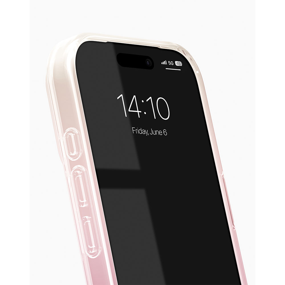 iPhone 17 Pro Max MagSafe Hardcase Hülle Clear Case Recycled (IDCLCMS-I2567P-563) - Rose Blush