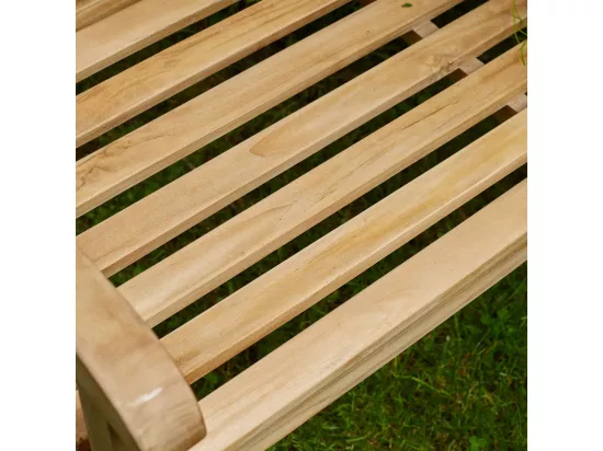 Banc de jardin en bois teck massif