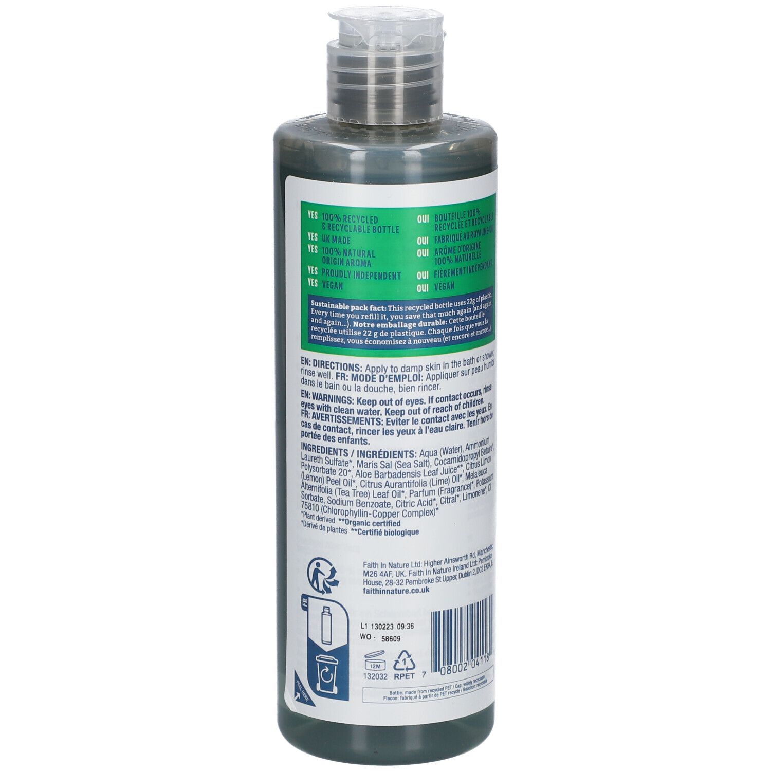 FAITH® IN NATURE Aloe Vera Dusch- & Badegel