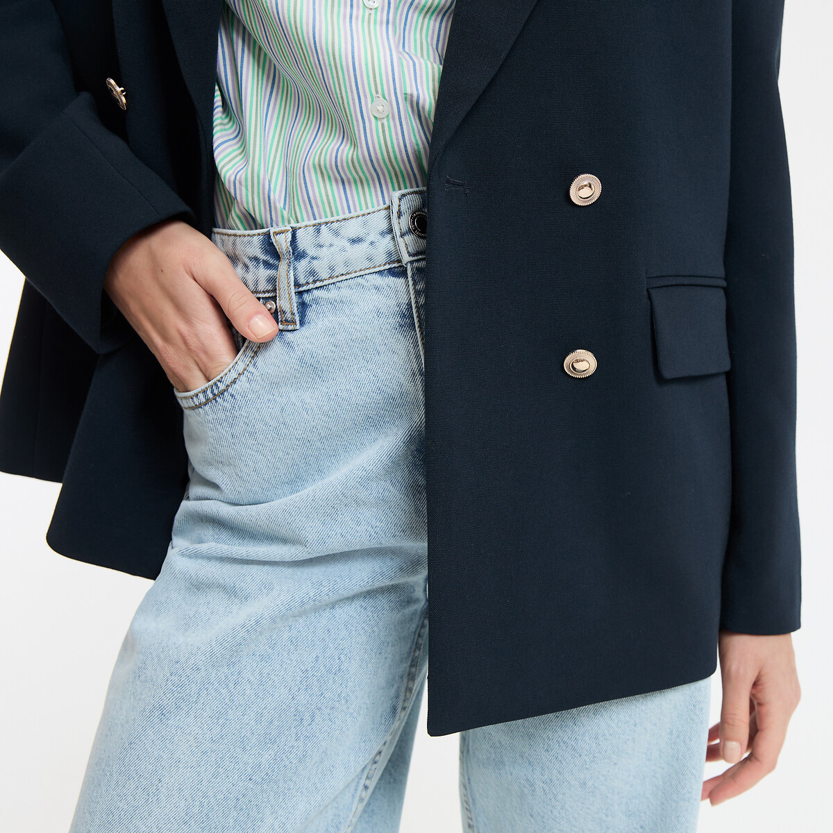 COLEÇÕES LA REDOUTE<br>Blazer oficial, assinatura AURIANE