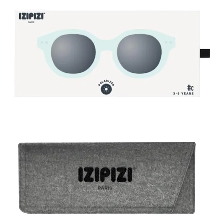 IZIPIZI Lunettes de Soleil #C Kids Plus | Vert d'eau