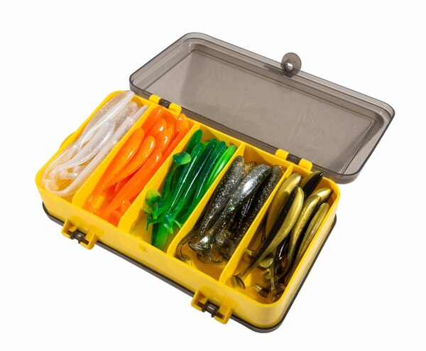 Boîte de leurres souples Fish4All - 131pcs
