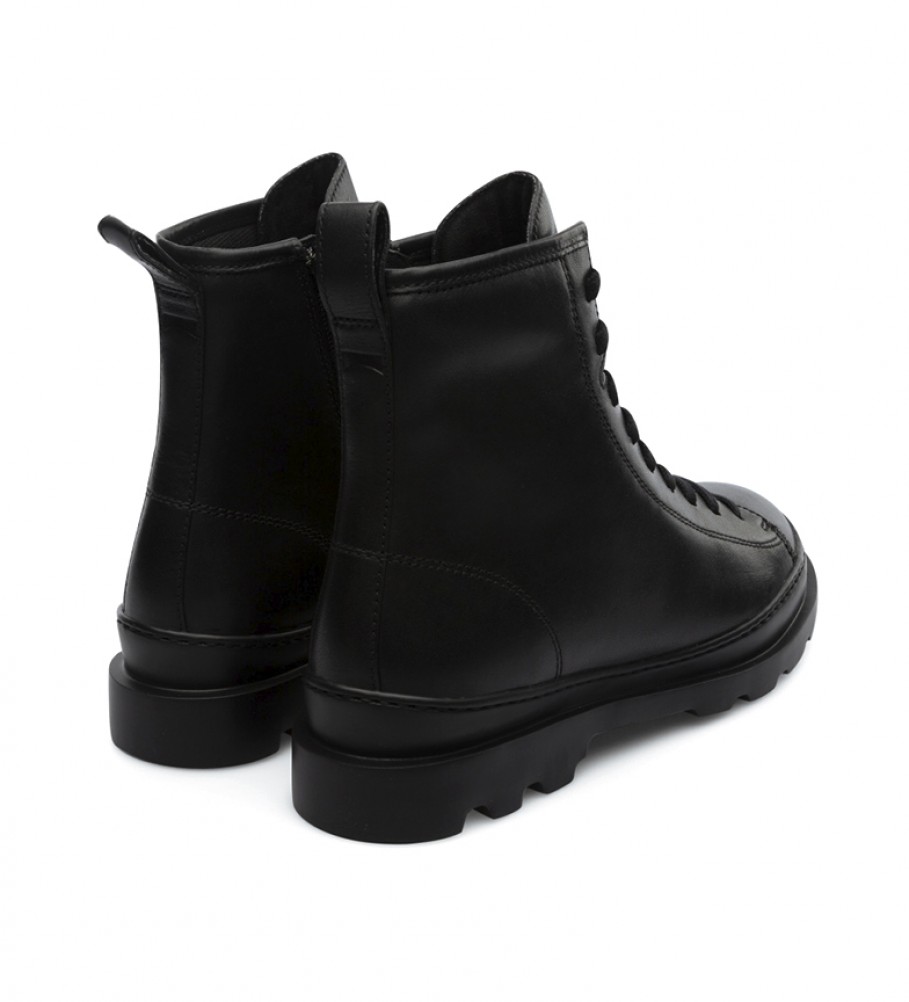 Botas Camper Brutus de couro preto