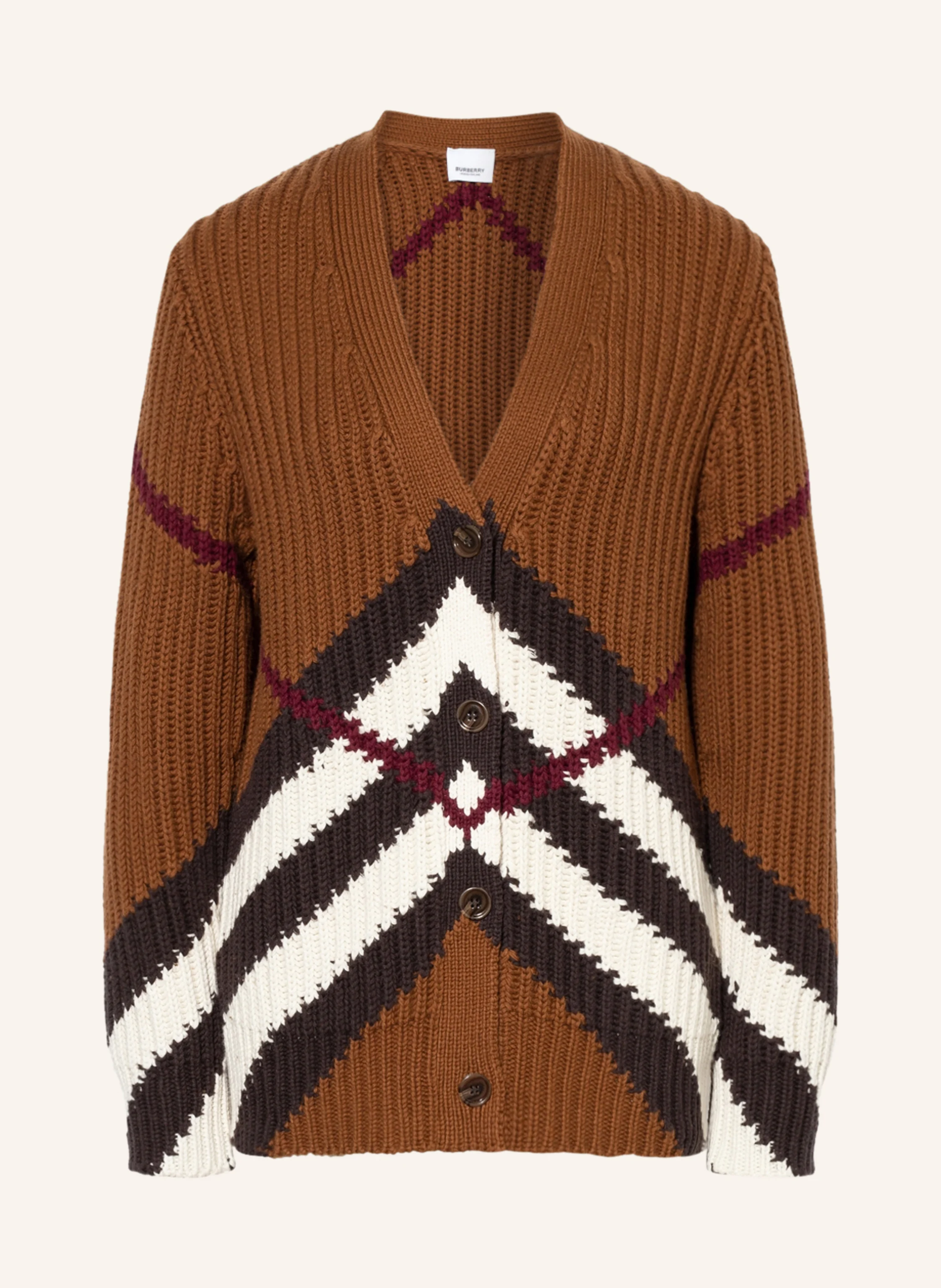BURBERRY Strickjacke KARINE mit Cashmere