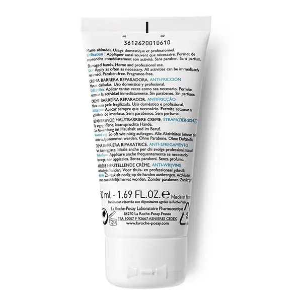 Creme para as mãos La Roche-Posay Cicaplast Reparador de Barreira 50ml