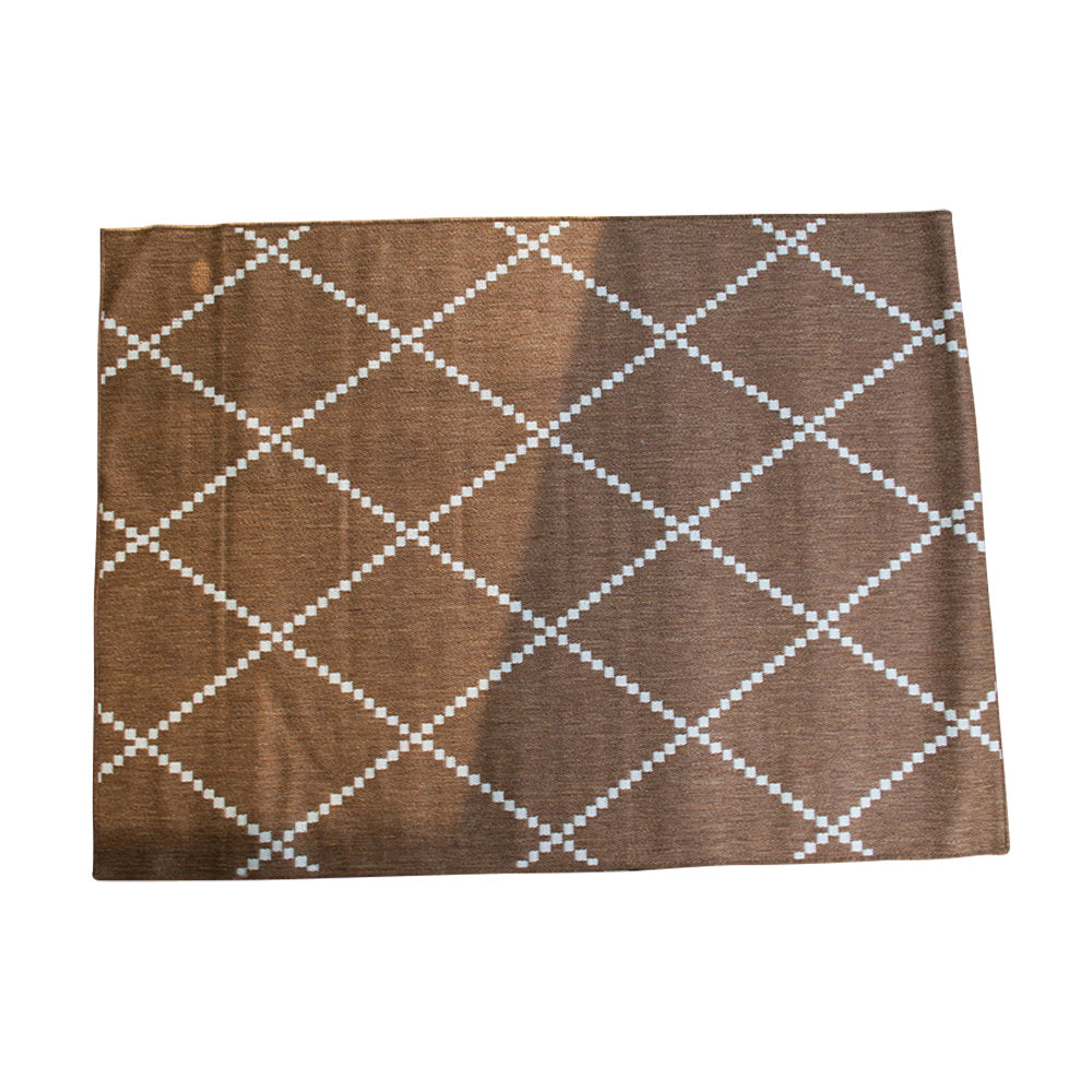 Tapis intérieur - ethnik - 160 x 230 cm - marron/ivoire - cezare